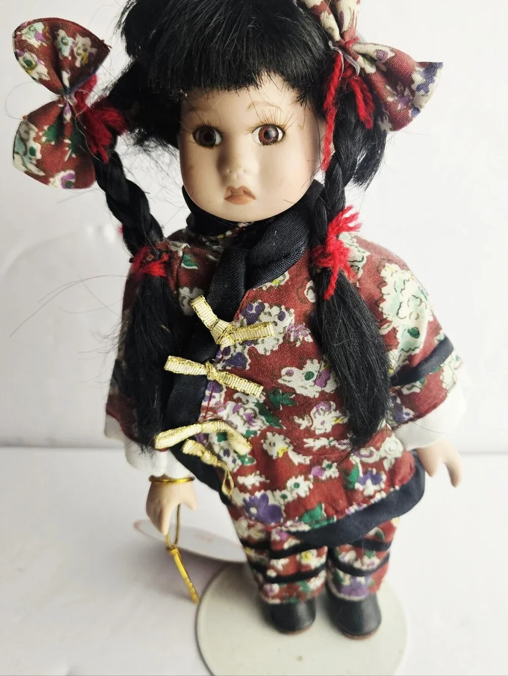 Barbara Lee Signature Collection Petite Porcelains Asian Japan Doll 8